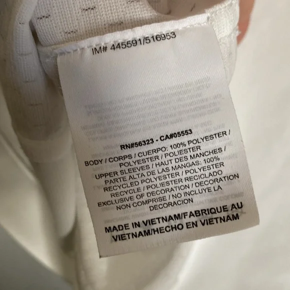 NIKE NFL New York Jets White and Green Jersey Size M